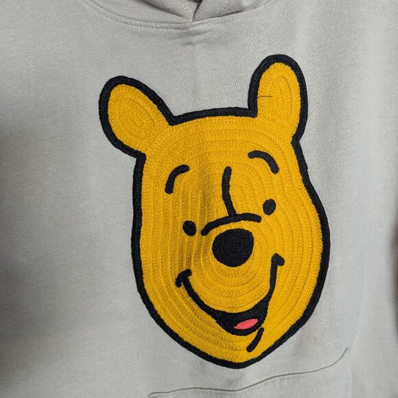 Winnie the Pooh Tan Sweatshirt Hoodie, XXL 2XL - Picture 3 of 6